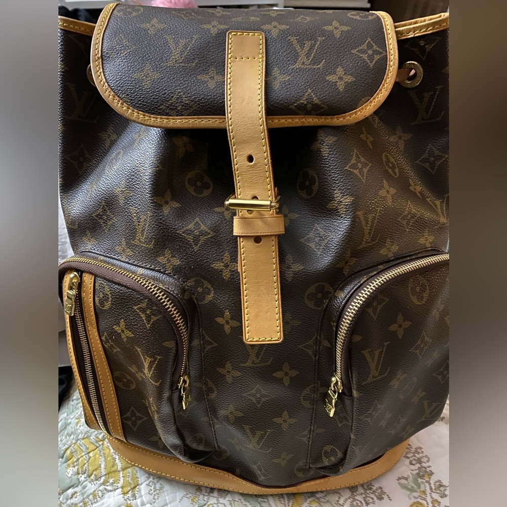 LOUIS VUITTON Monogram Canvas Sac A Dos Bosphore Backpack Bag